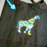 Africa Appliqué Tote — Giraffe