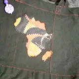 Africa Appliqué Tote — Map of Africa