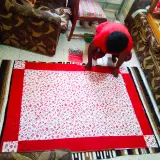 Bordered Bed Quilt — In the making