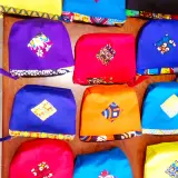 Zip Pouches & Purses — Appliqué colours
